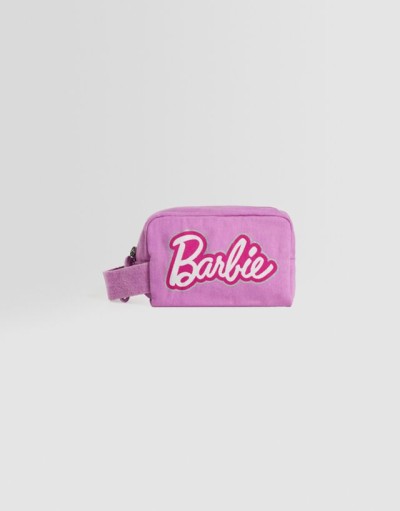 Bershka Barbie Kozmetik Çantası Kadın Pembe