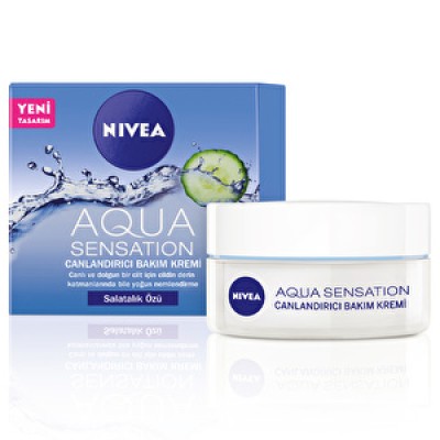 Nivea Aqua Sensation Canlandırıcı Bakım Kremi 50 Ml