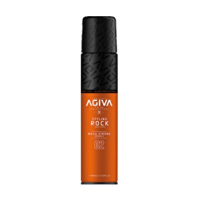 Agiva Styling Rock Mega Strong Orange 02 Saç Spreyi 400 Ml