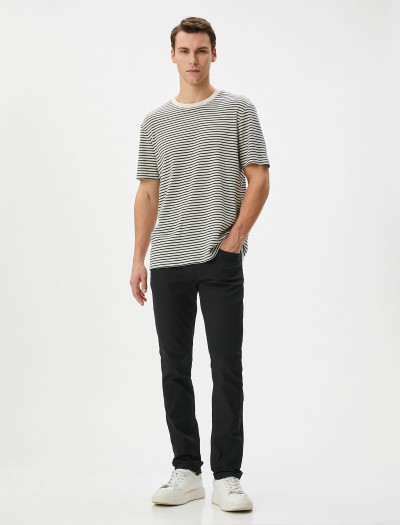 Koton Erkek Slim Straight Fit Kot Pantolon – Chadwick Jean