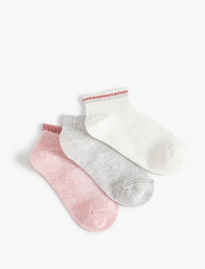Koton 3’lü Basic Çorap Seti Çok Renkli