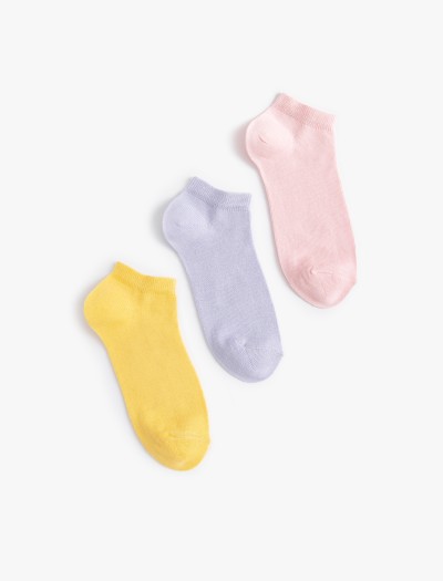 Koton 3’lü Basic Patik Çorap