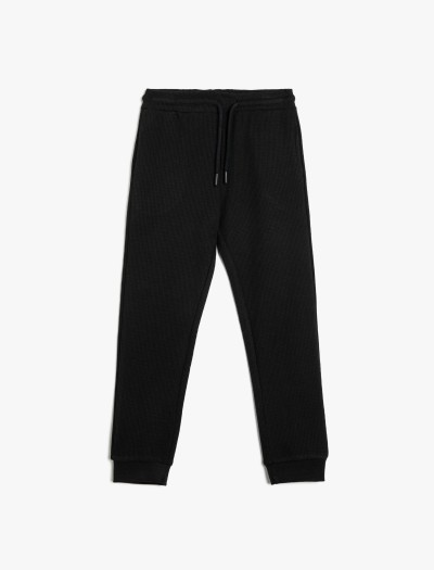 Koton Basic Jogger Eşofman Altı Beli Bağlamalı