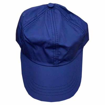 Unisex Kumaş Ve Micro Kep Şapka Mat Lacivert