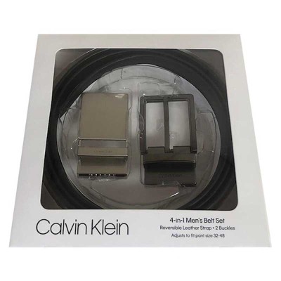 Calvin Klein 11ck010009-tanblack Erkek Kemer Siyah Kahverengi