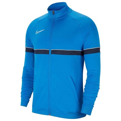 Nike Cw6113-463 Dri-fit Academy 21 Erkek Sweatshirt Mavi Siyah