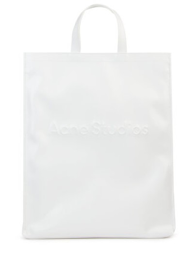 Acne Studios Kadın Logo Tote Beyaz Çanta