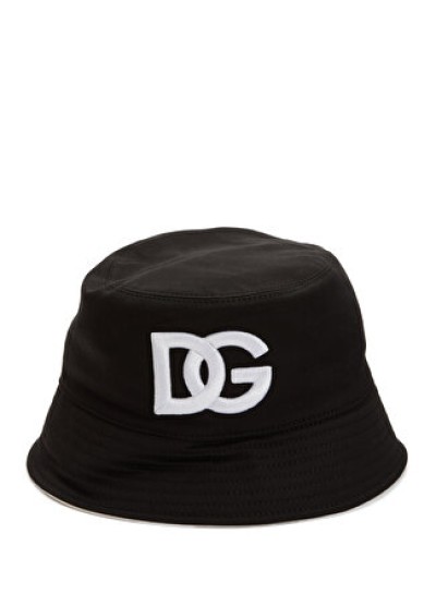 Dolce&gabbana Erkek Siyah Logolu Şapka 58