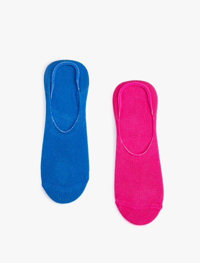 Koton Kadın 2’li Babet Çorap Seti Çok Renkli