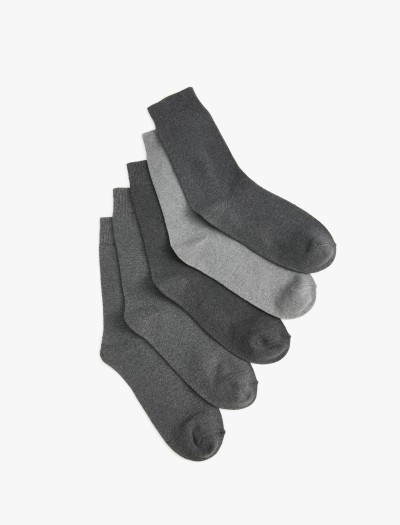 Koton Erkek Basic 5’li Soket Çorap Seti
