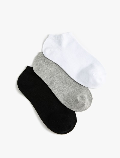 Koton Kadın Basic 3’lü Patik Çorap Seti