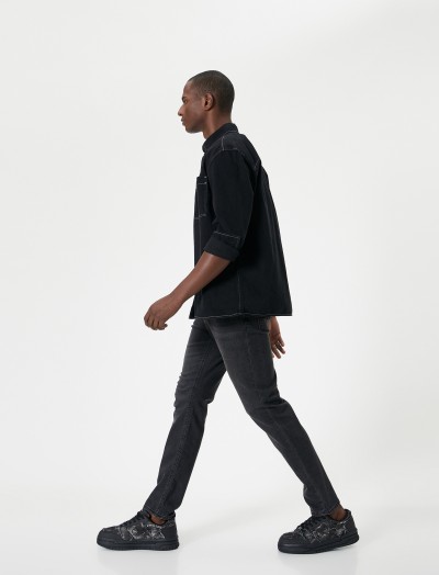 Koton Erkek Brad Jeans – Slim Fit Premium Jean